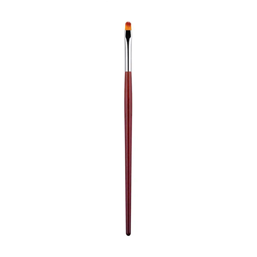 Пензель для гелю Vizavi Professional VBG-03 овальний, 8 мм